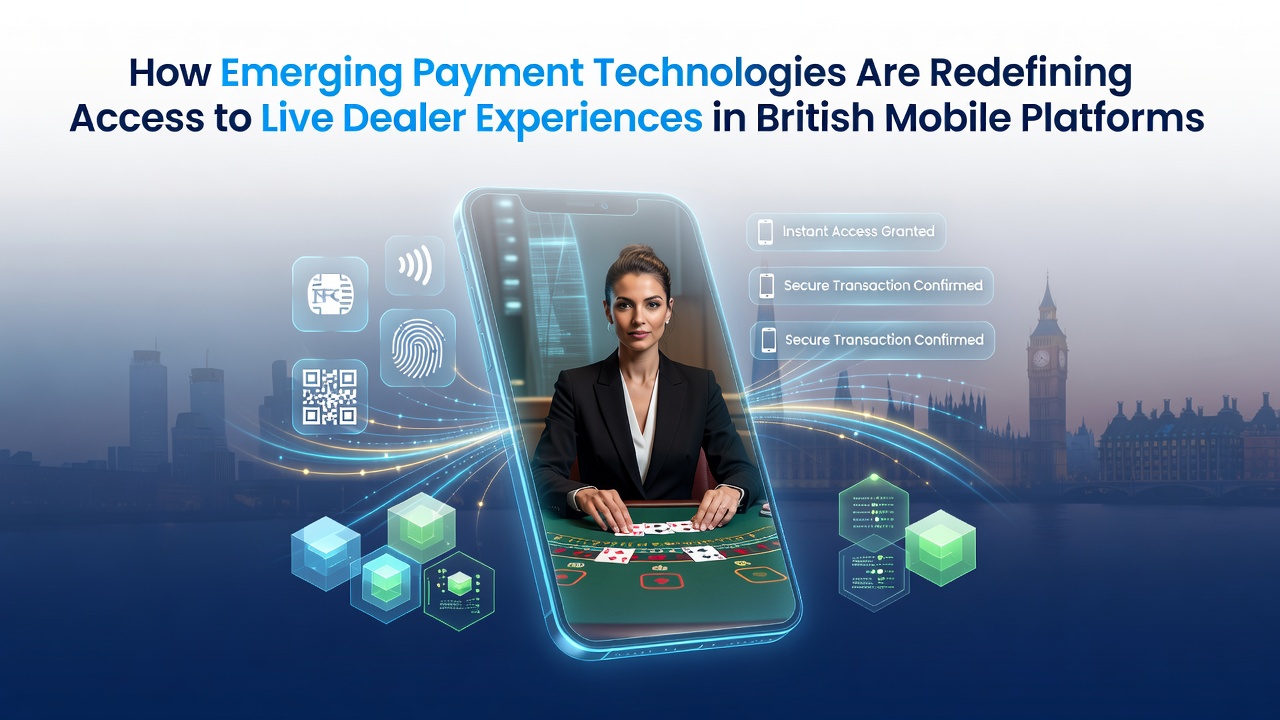 Smartphone screen displaying live dealer blackjack table alongside instant payment confirmation on a UK mobile casino app