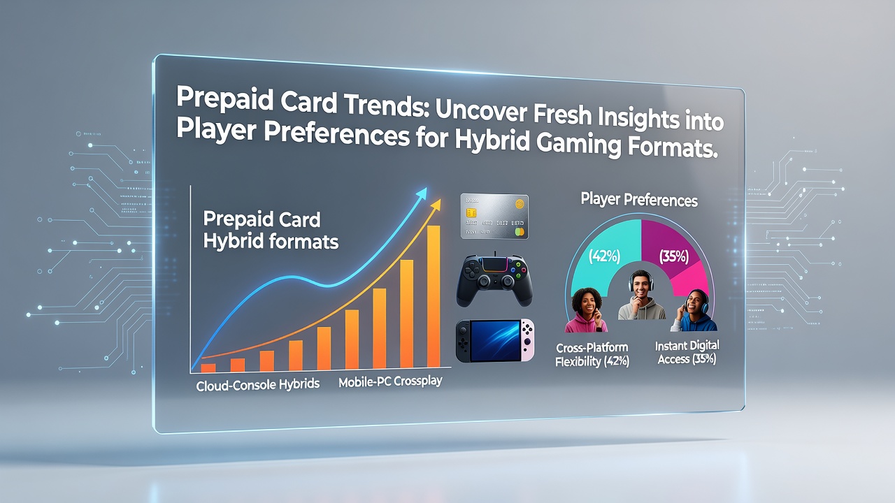 Prepaid card usage trends in hybrid gaming environments showing player deposit patterns and preferences
