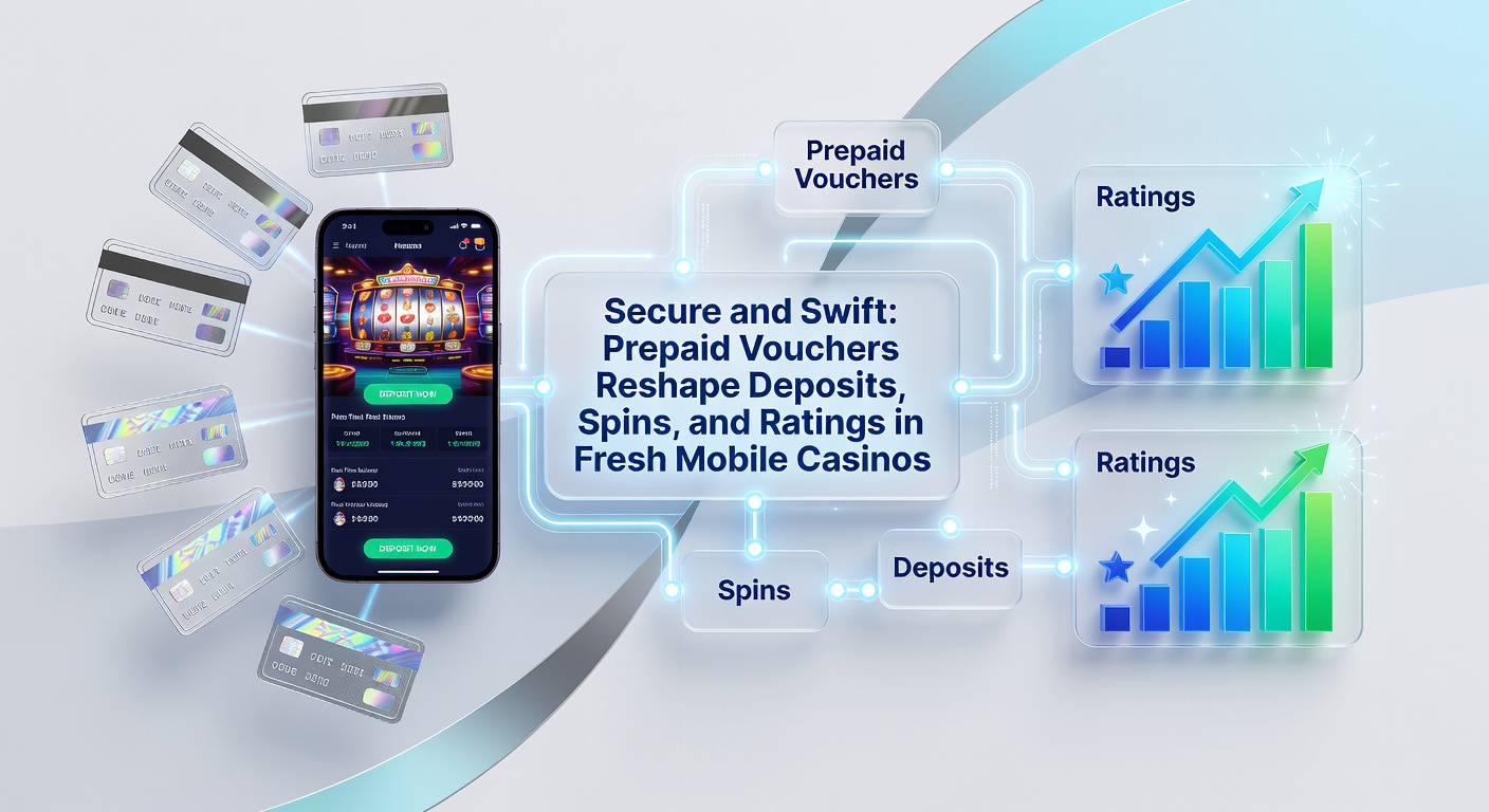 Close-up of a mobile screen displaying a prepaid voucher deposit confirmation, with free spins activating in the background